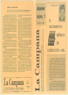 II Época – Dossier N.º 1